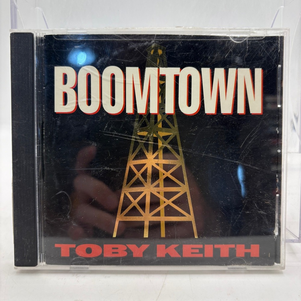 Toby Keith Boomtown CD Case with VH1 Storytellers Word Story Song Disc 2000